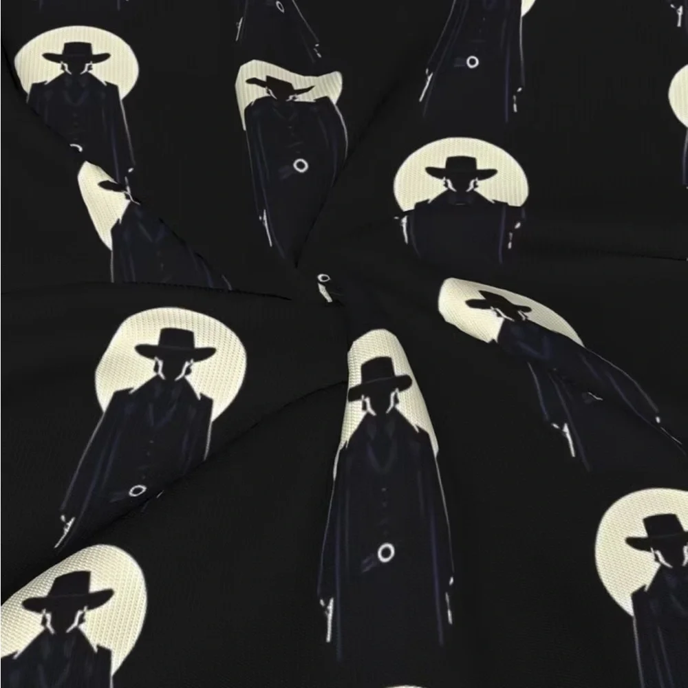 “OUTLAW”🌙 Western Outlaw Pattern Square Bandana Scarf